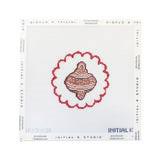 Cookie Ornament Round (by Initial K Studio) IKS-3003D