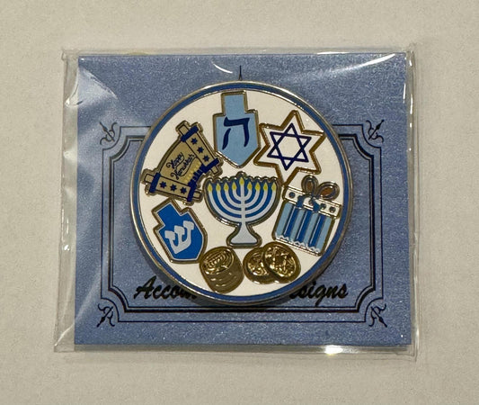 Judaic Cookie Plate needle minder