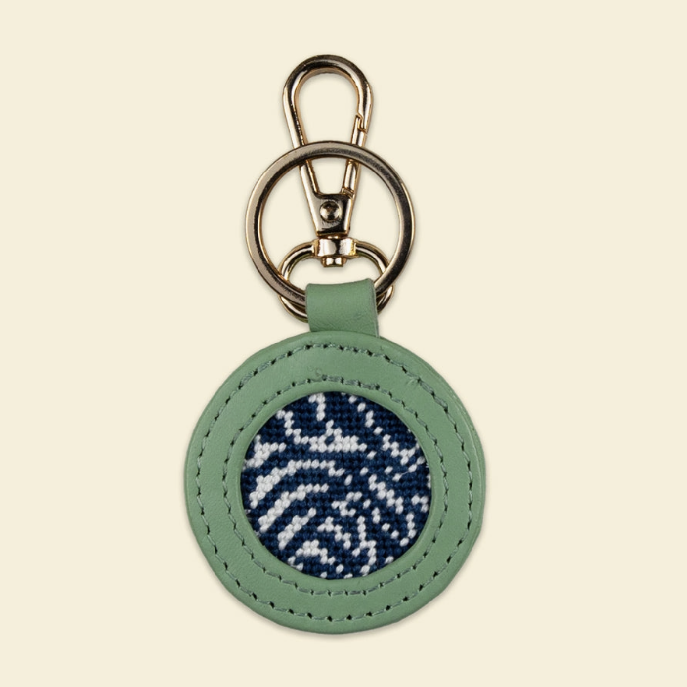Zebra Dot Key Fob Needlepoint Kit (by Happy Stitching / KCN)