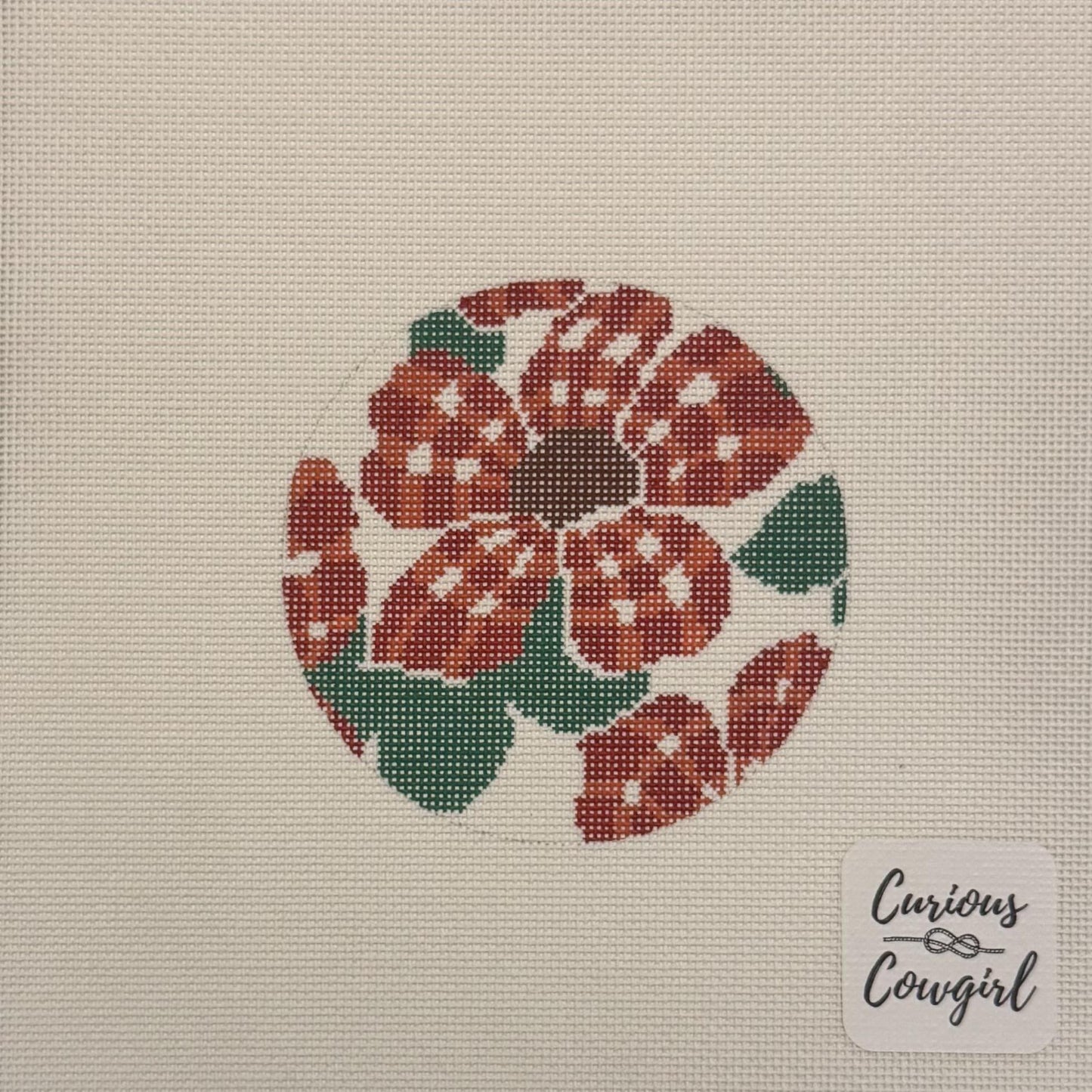Gingham Flower (in 3 colors)
