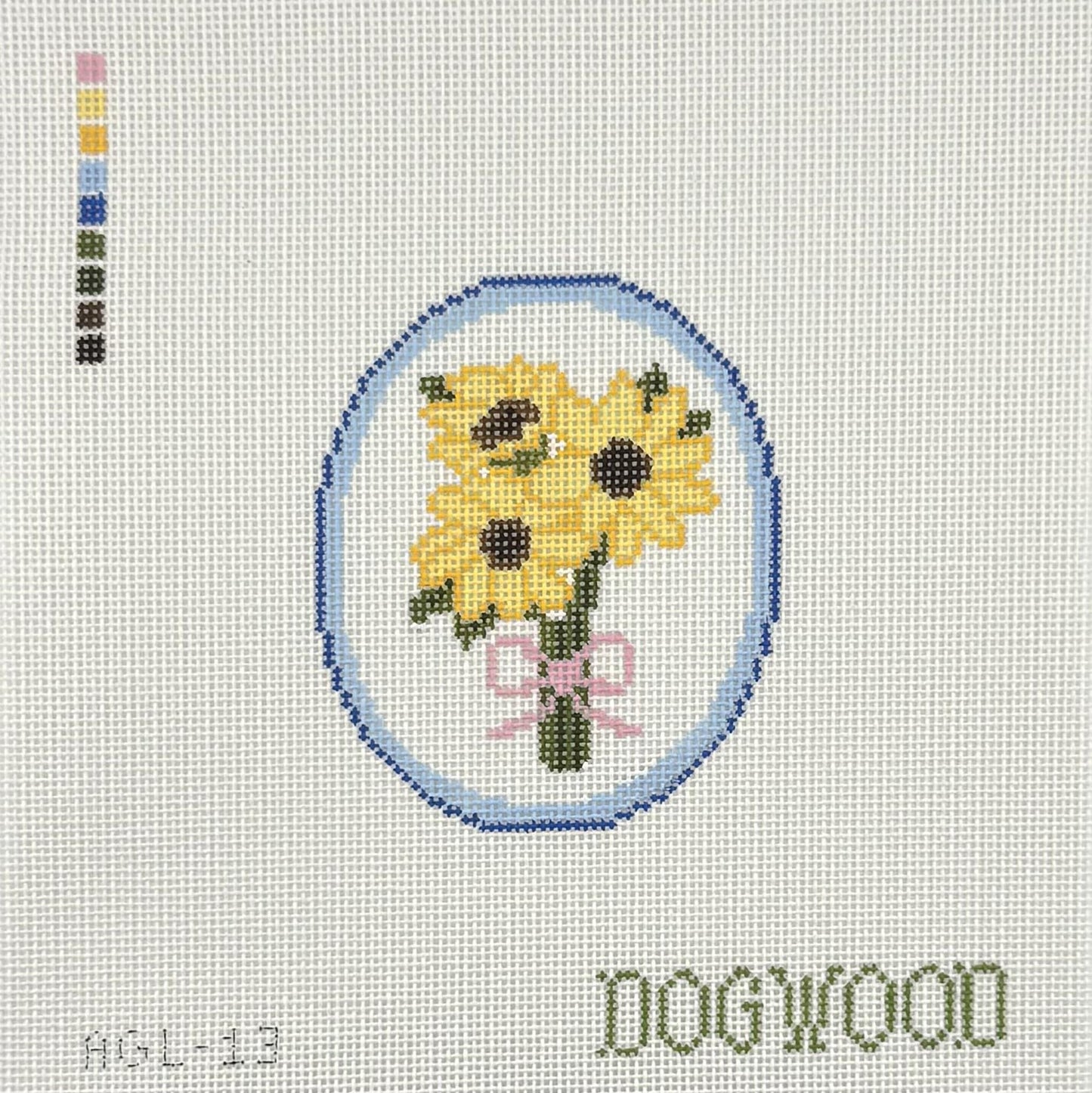 Bunch of Sunflowers (by Dogwood Needlepoint)