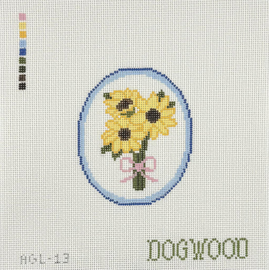 Bunch of Sunflowers (by Dogwood Needlepoint)