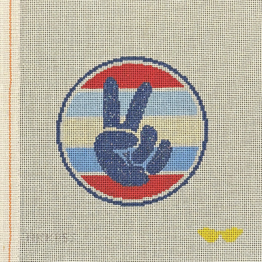 Patriotic Peace Out Round (by Audra)