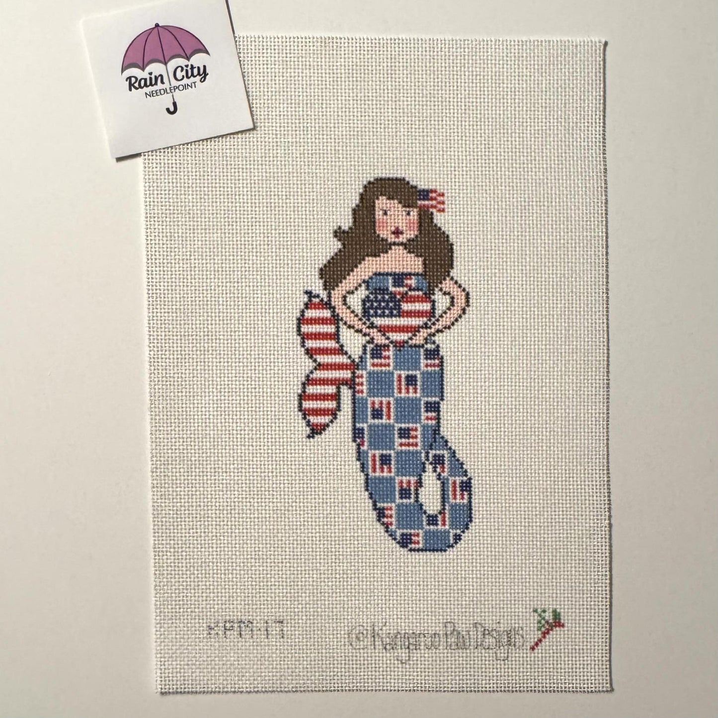 Tossed Flags Mermaid (by Kangaroo Paws)