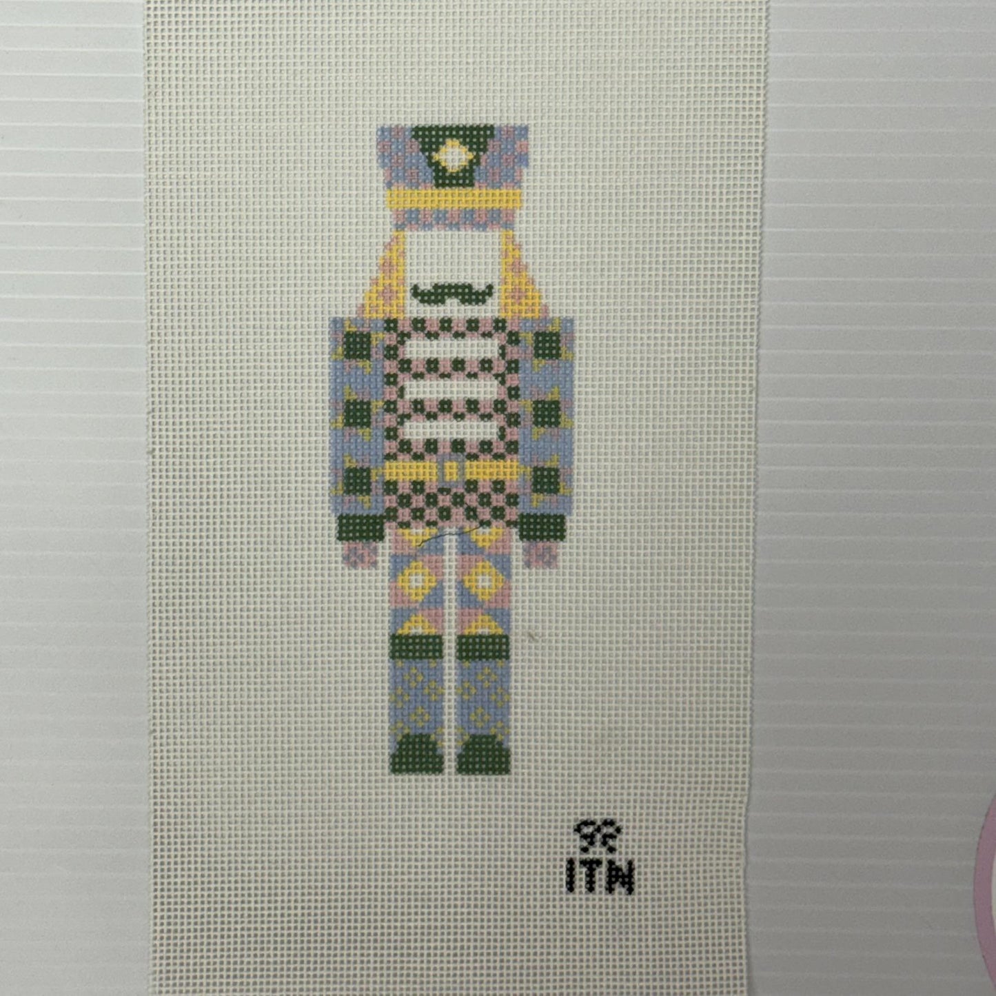 Quilted Nutcracker (by Ivy Thread Needlepoint)