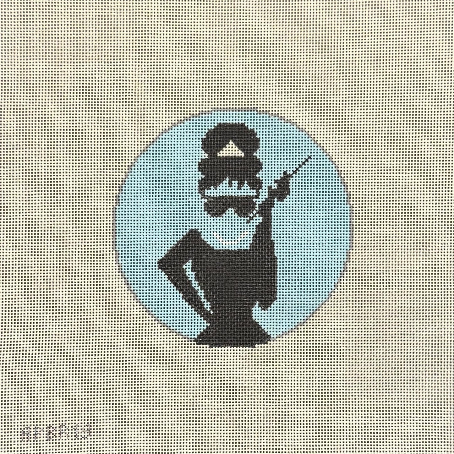 Audrey in Pearls  (by Melissa Loves Needlepoint)