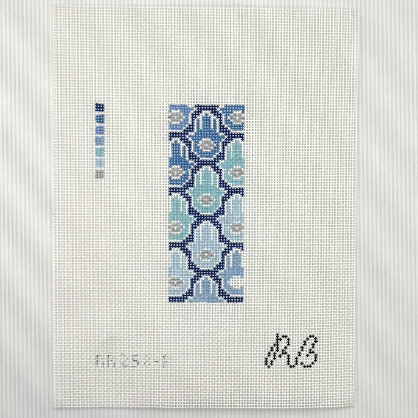 Hamsa Mezuzah - Blues (by Rachel Barri)