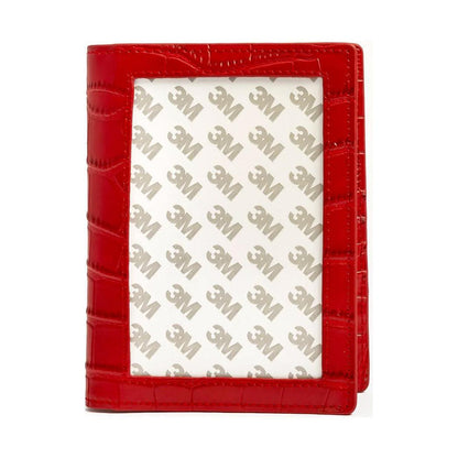 Passport Cover | Embossed Crocodile Leather