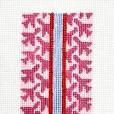 Airplane Houndstooth Passport Insert Pink (by Rachel Barri)