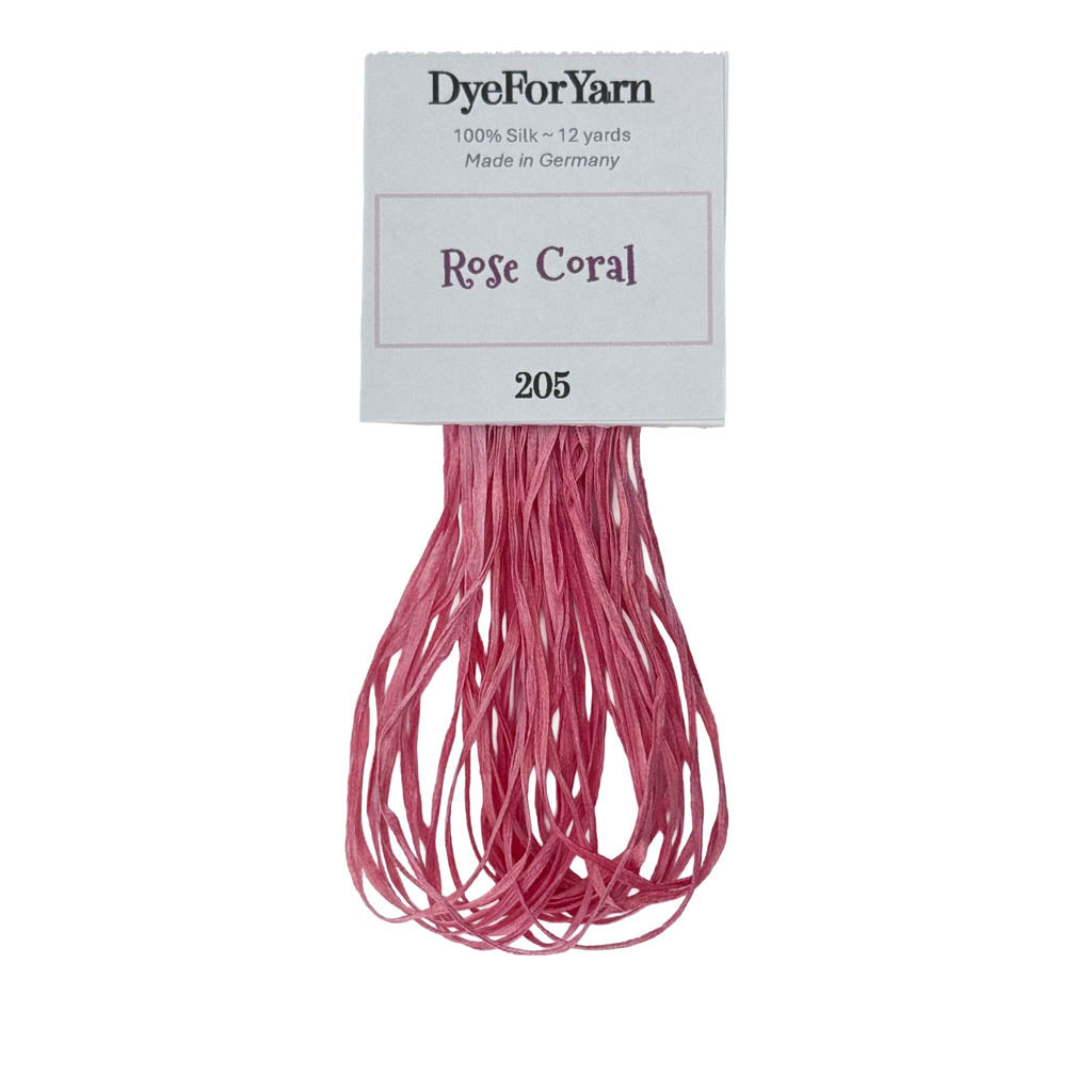 205 Rose Coral | Dye For Yarn