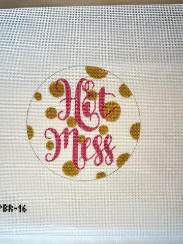 Hot Mess (by Officially Needlepoint/Amy Poore) - APBR-16