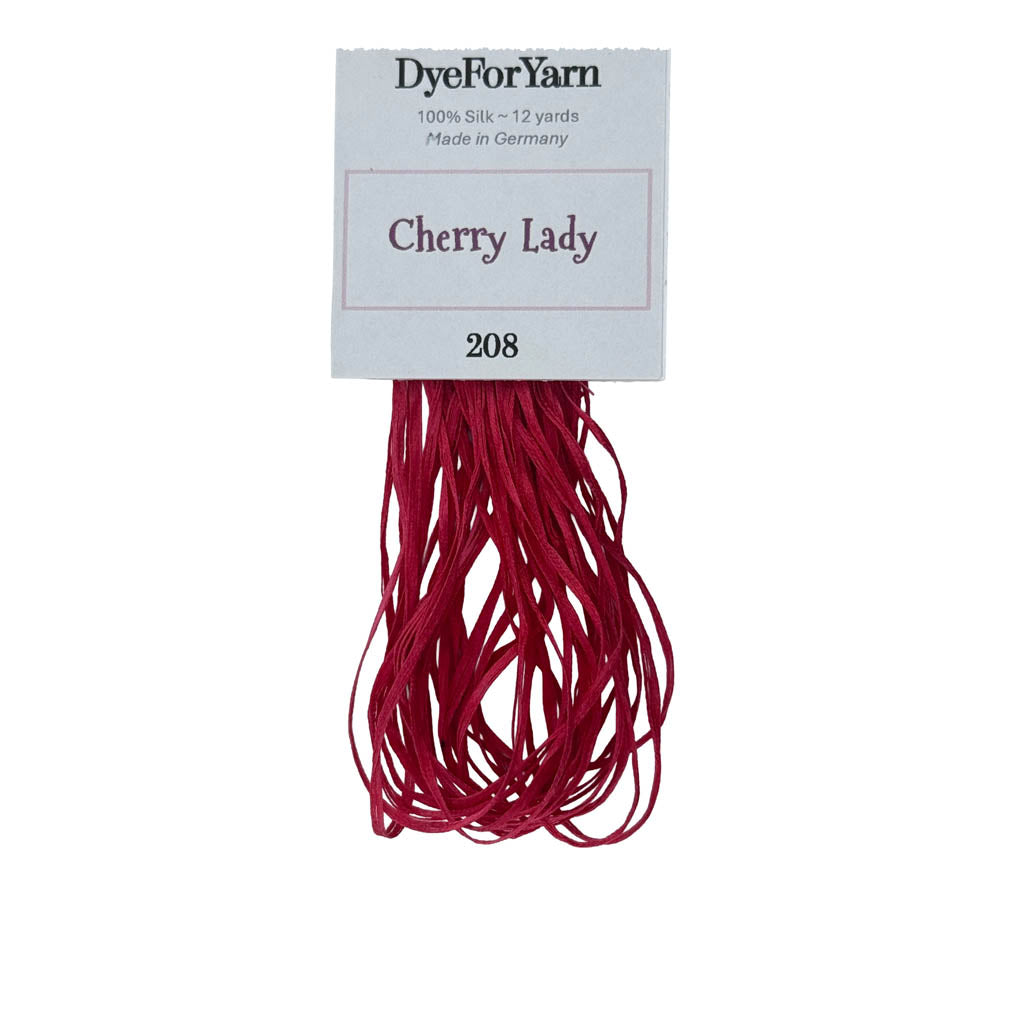 208 Cherry Lady | Dye For Yarn