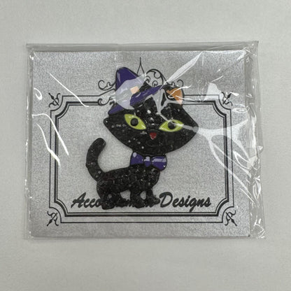 Witchy Kitty (Crystal) needle minder