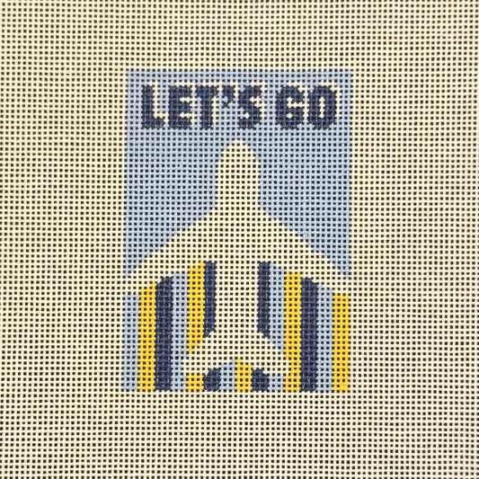 Let's Go Passport Insert in Yellow & Blue (by love MHB)