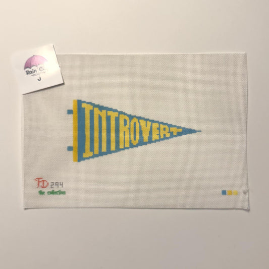 Introvert Pennant (by Froopy Designs for The Collection)