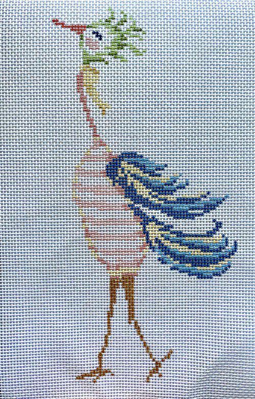Strange Birds - Stripes (by The Plum Stitchery) 32M