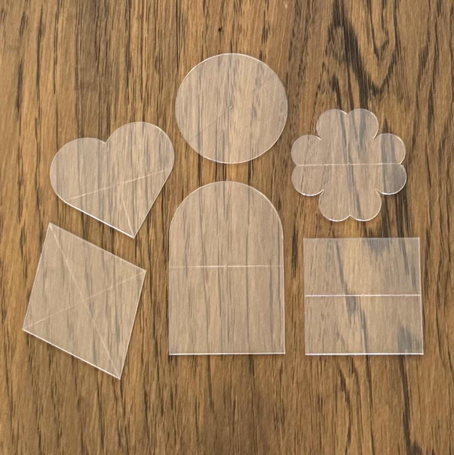 Bag Tag Acrylic Templates