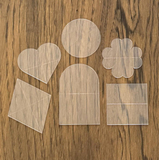 Bag Tag Acrylic Templates