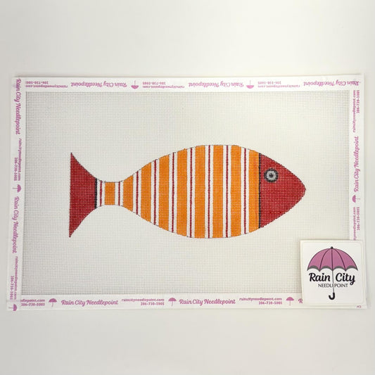 Orange Red Fish (by Raymond Crawford) - HO-2672