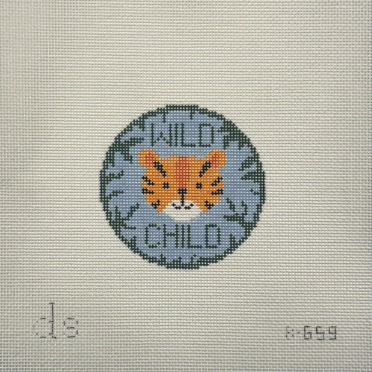 Wild Child Little Tiger (by Doolittle Stitchery)