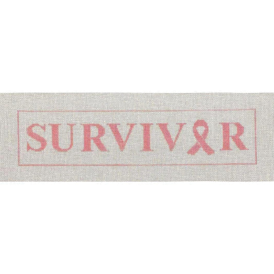 SURVIVOR - Breast Cancer Awareness (by Colonial Needle)
