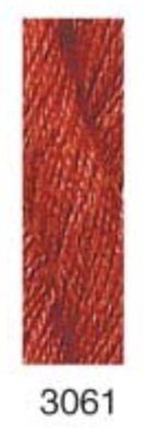 3061 Rust Orange | Impressions