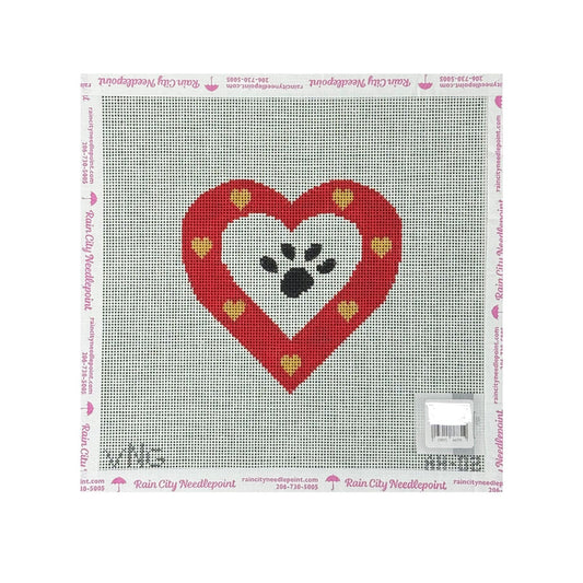 Pet Friends Heart Pawprint (by VNG) AH-02
