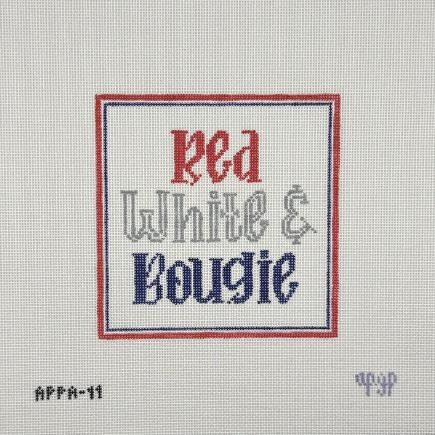 Red White & Bougie (by A Poore Girl Paints)