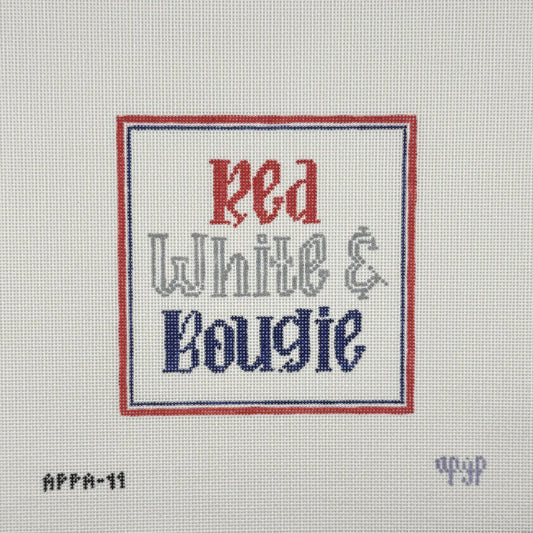 Red White & Bougie (by A Poore Girl Paints)