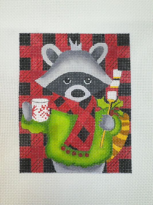 Plaid Racoon (by Love You More) GA-X19