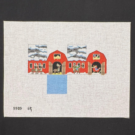 Reindeer Barn, 3D Mini House (by Susan Roberts)