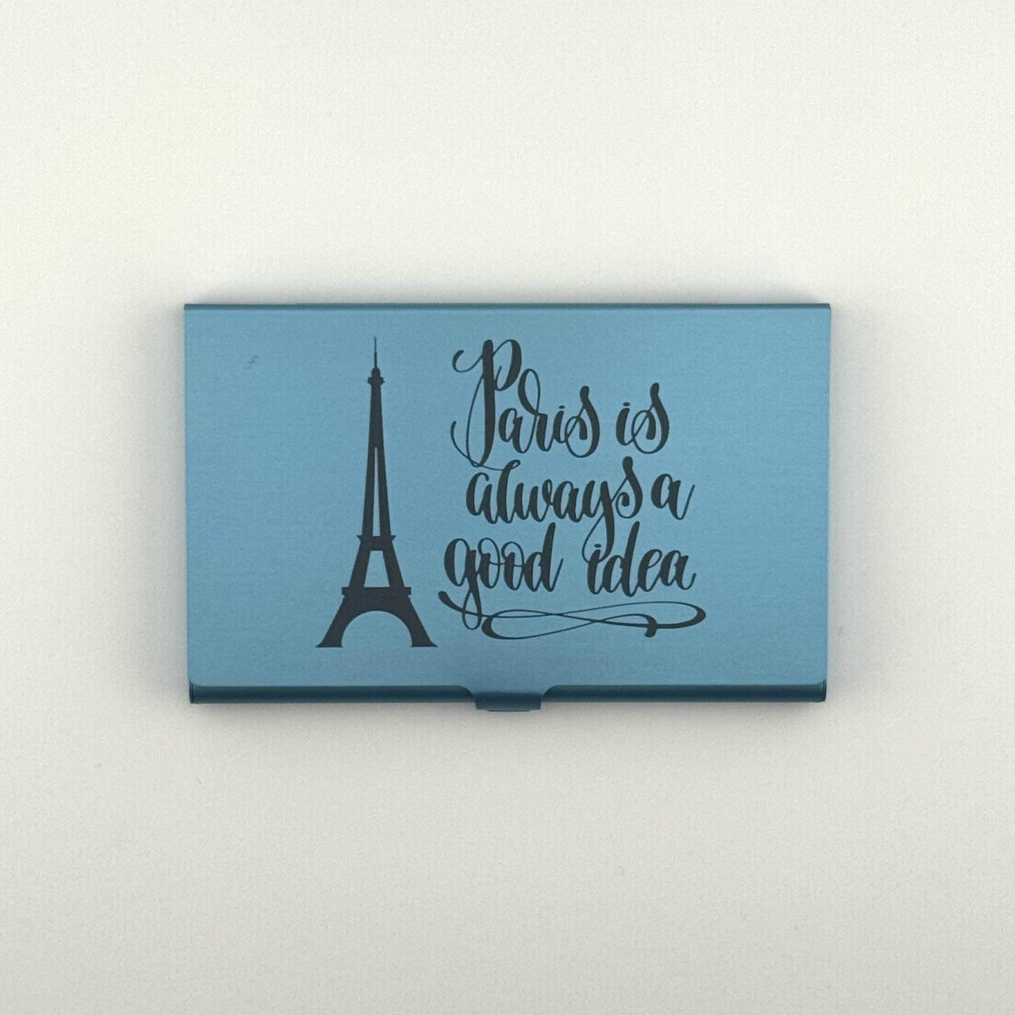 Paris on Blue - Sticky Bead Case