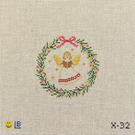 Angel w/ Songbook Wreath (by Lauren Bloch)