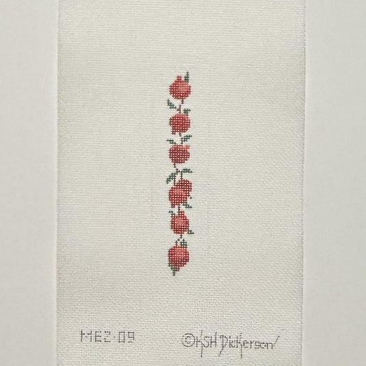 Pomegranite Mezuzah Cover (by Kate Dickerson)