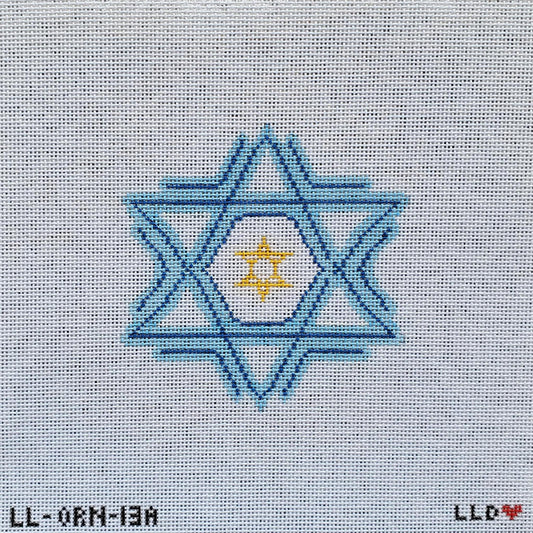 Hanukkah Snowflake