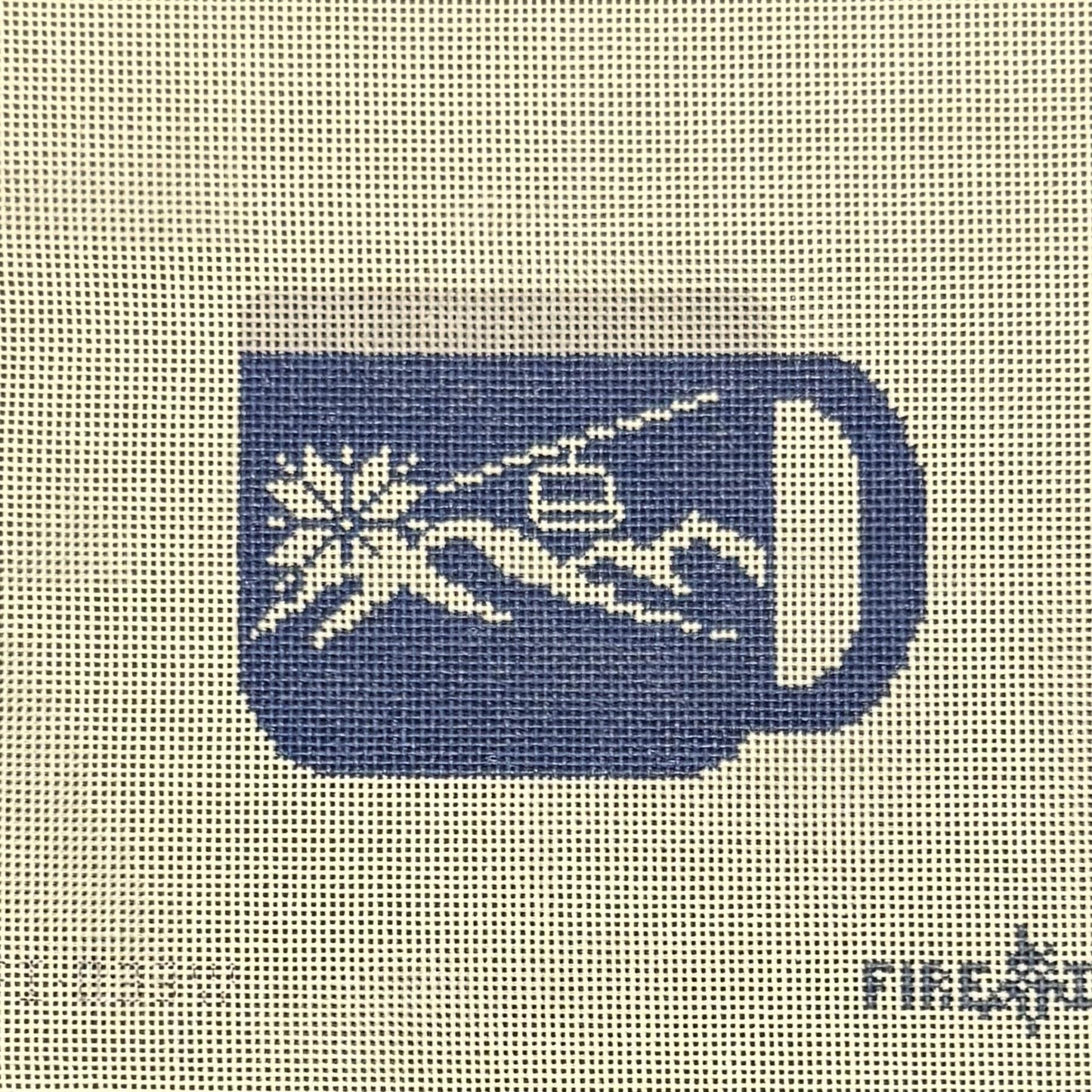 Camping Mug - Ski Lift Blue (by Fire and Iris)
