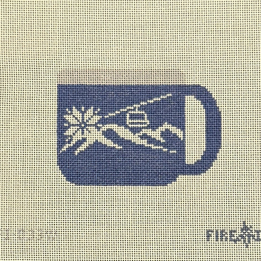 Camping Mug - Ski Lift Blue (by Fire and Iris)