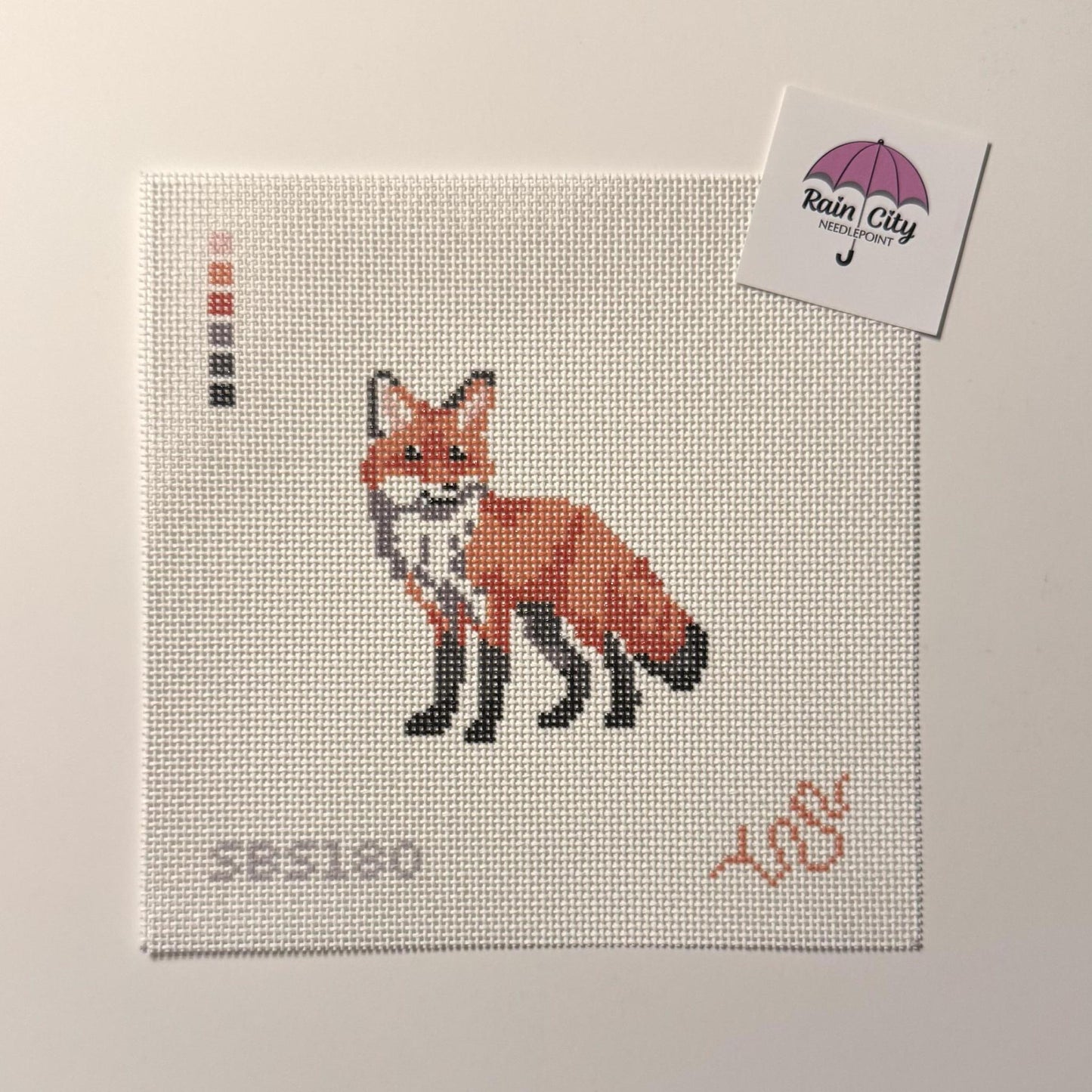 Baby Fox (by Spellbound Stitchery)