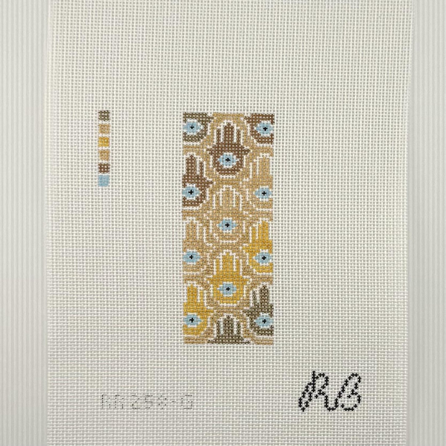 Hamsa Mezuzah - Golds (by Rachel Barri)