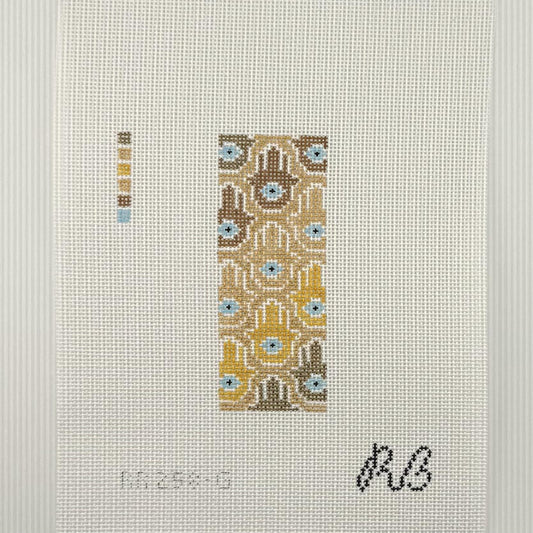 Hamsa Mezuzah - Golds (by Rachel Barri)