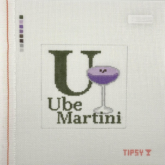 U for Ube Martini (by Threaded & Tipsy)