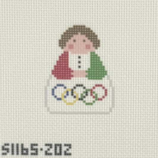 Italian Olympics Angel / Stitch-Its (by KCN)