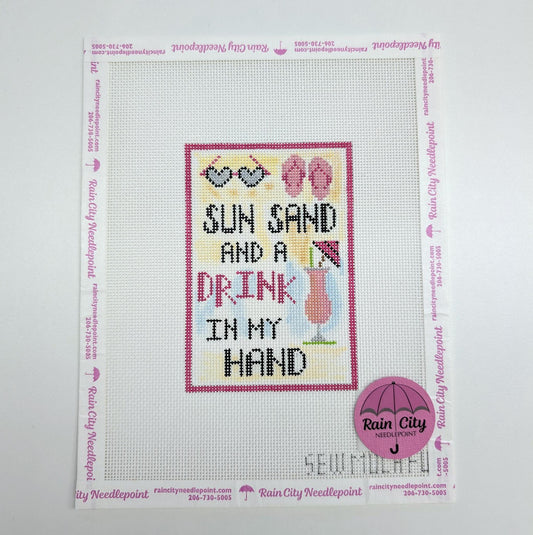 Sun Sand and a Drink (by Sew Much Fun)