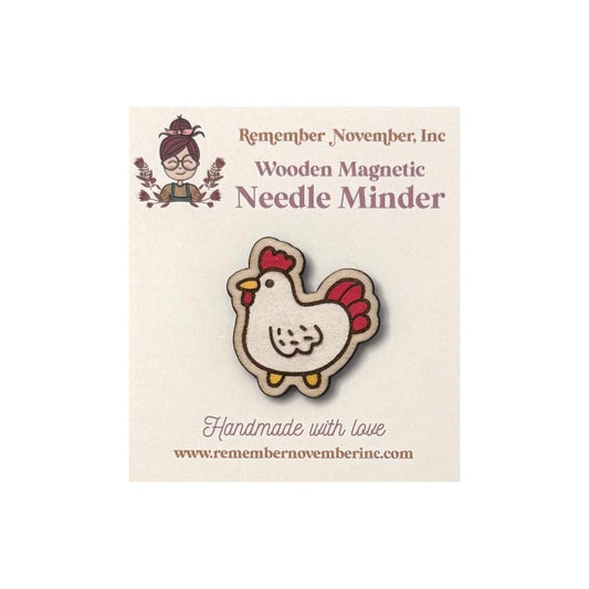 Wooden Chicken needle minder