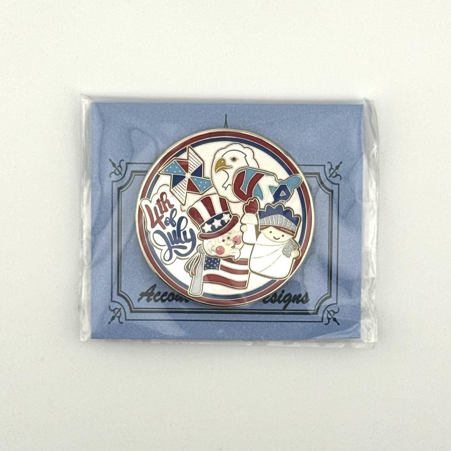 July 4th Cookie Plate Needle Minder