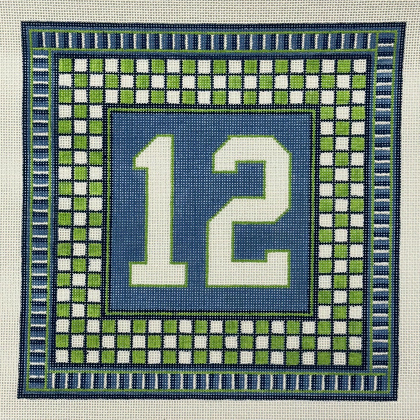 12th Man Seattle - pillow (by Whimsy and Grace) - WG-12902