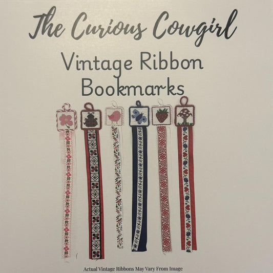 Vintage Ribbon Nature Bookmark