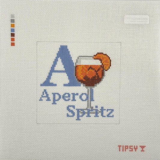 A for Aperol Spritz (by Threaded & Tipsy)