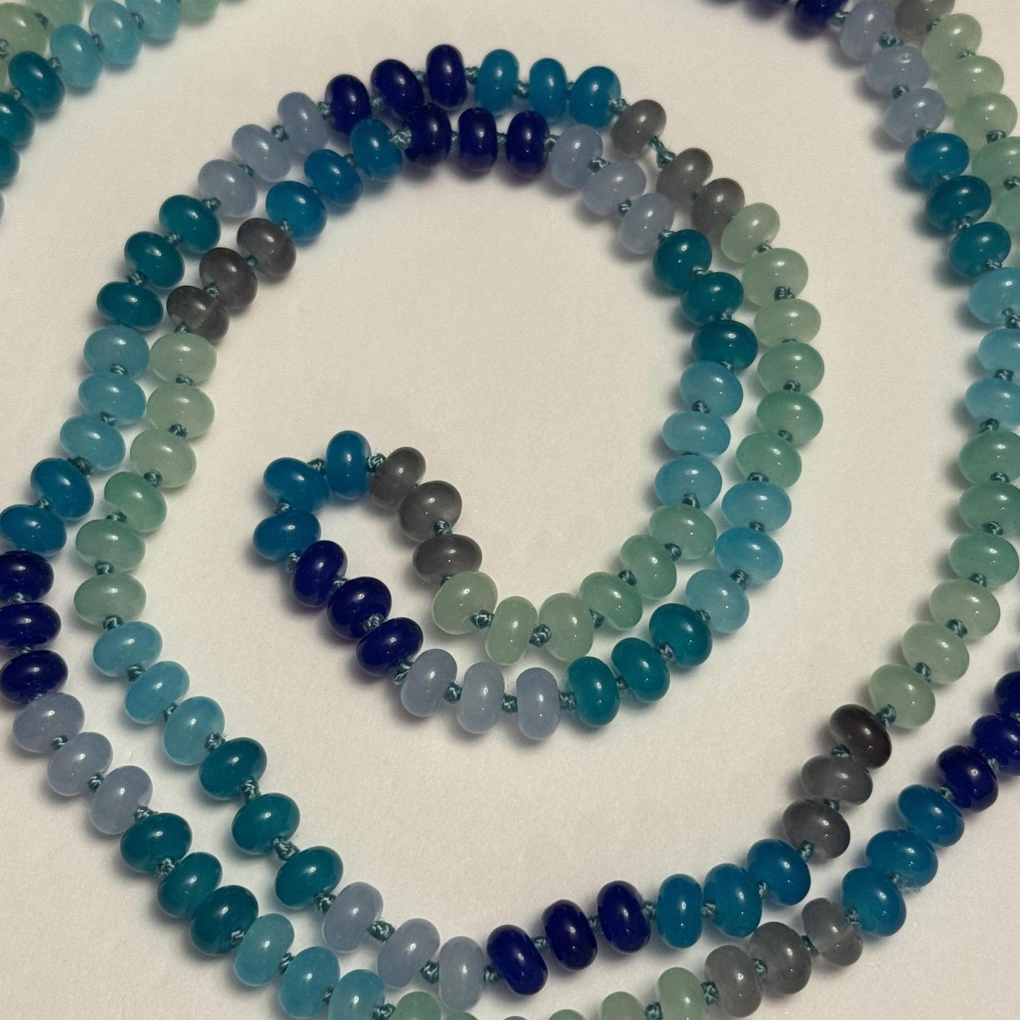 Up Up 60" Gemstone Heart Chatelaine - Multi Pez Ocean