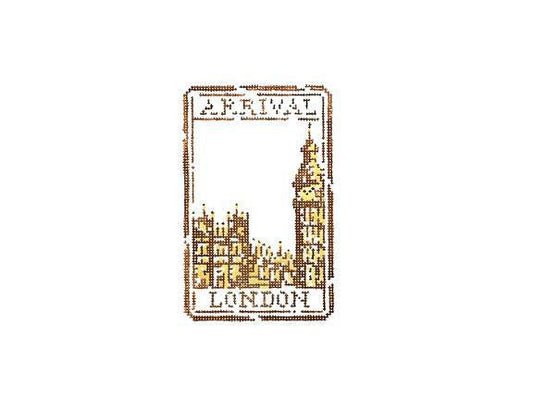 Passport Stamp - London (by Audrey Wu) - AW90